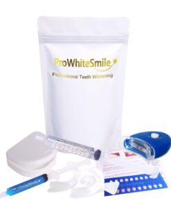 ProWhiteSmile Deluxe Teeth Whitening System with LED Light x 5
