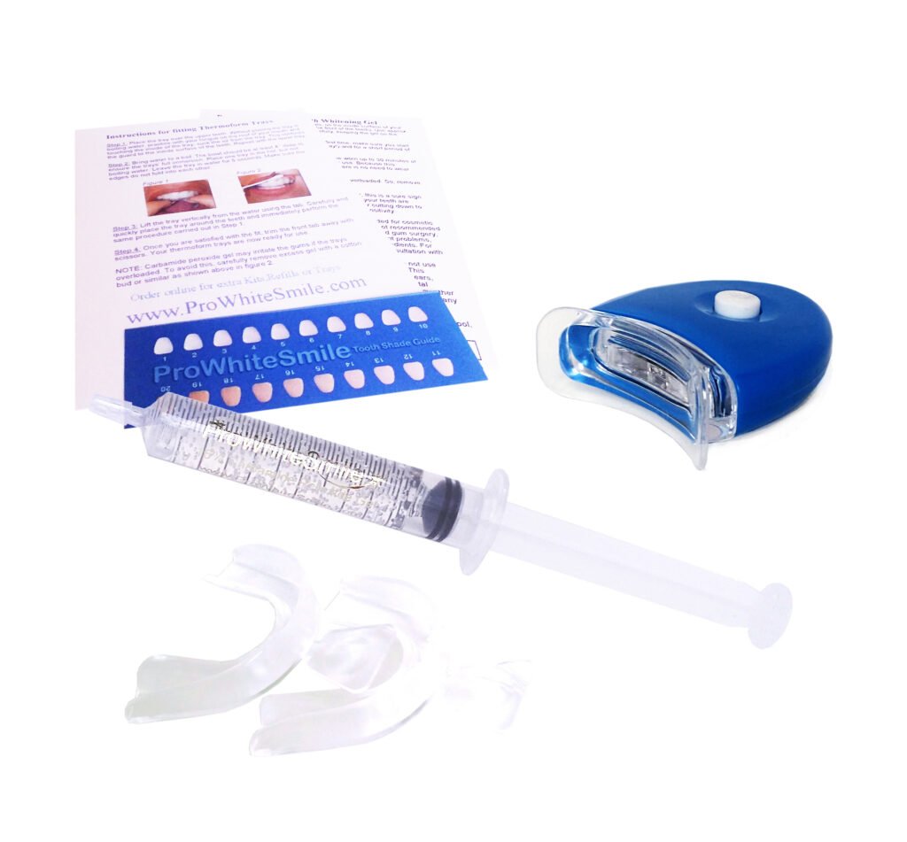 Custom Made Bleaching Trays-Standard Kit with Plasma Light